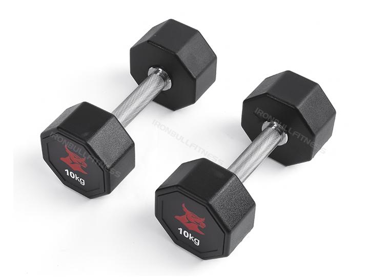 IR3820 8-Sided PEV dumbbell
